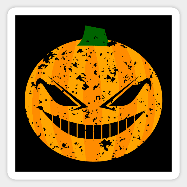 Evil Pumpkin Sticker by colorsplash